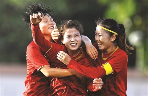 Football feminin : le reve olympique a portee hinh anh 1