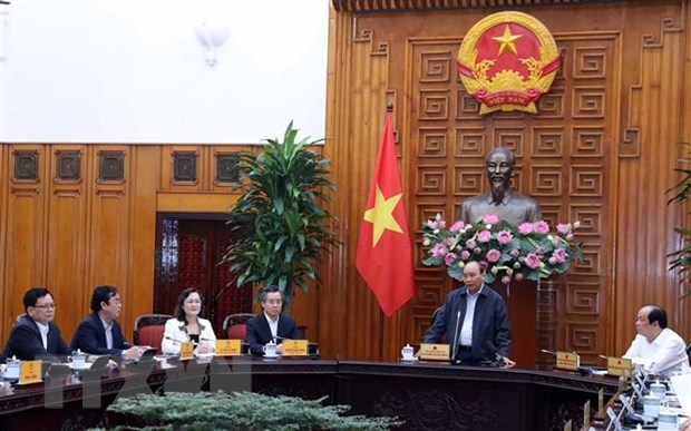 Le PM Nguyen Xuan Phuc travaille avec les autorites de Bac Lieu hinh anh 1