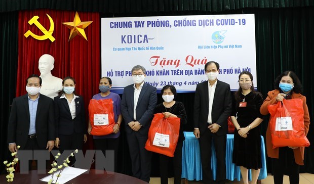 KOICA soutient les femmes vietnamiennes dans la lutte contre le COVID-19 hinh anh 1
