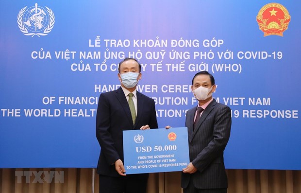 La contribution du Vietnam au Fonds de riposte a la COVID-19 hinh anh 1