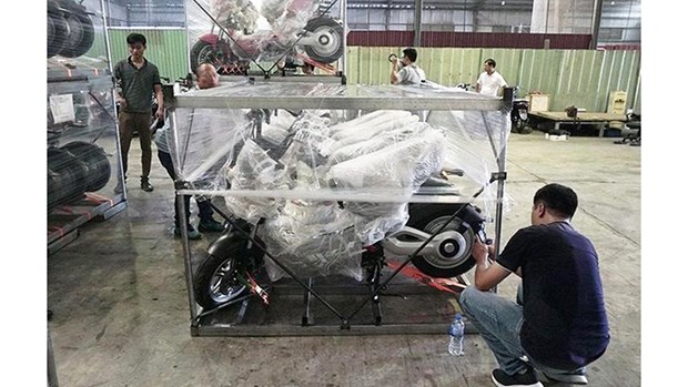 Le fabricant vietnamien Pega exporte des motos electriques a Cuba pour 3 millions de dollars hinh anh 1