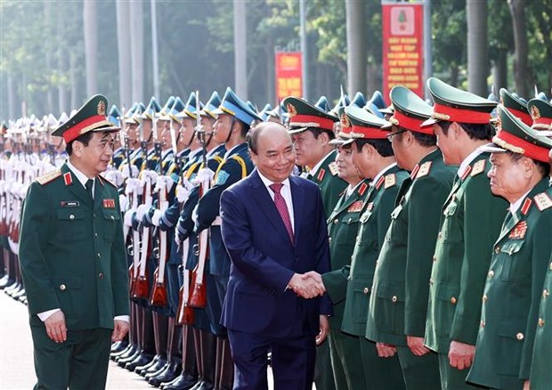 L’Etat-major general de l’Armee fete ses 75 ans en presence du Premier ministre hinh anh 1