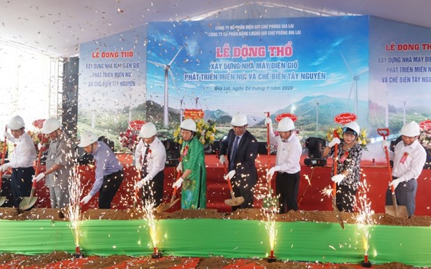 Deux nouveaux parcs eoliens mis en chantier a Gia Lai hinh anh 1