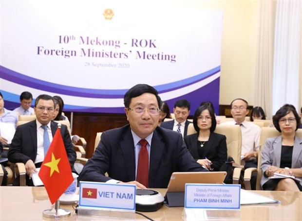 Conference des ministres des Affaires etrangeres Mekong-Republique de Coree hinh anh 1