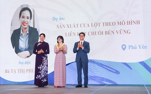 Remise du prix 2020 des dirigeantes de start-up vietnamiennes hinh anh 1
