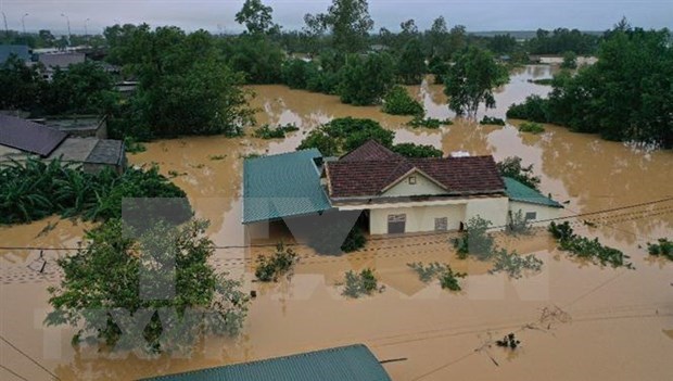 Le PM decide de fournir 5000 tonnes de riz aux victimes des inondations dans le Centre hinh anh 1