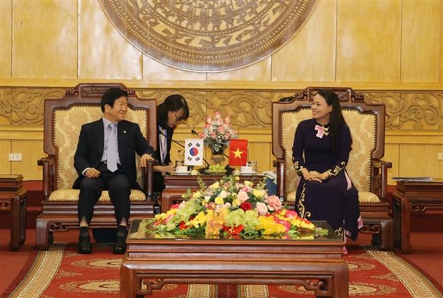 Le president de l’Assemblee nationale sud-coreenne visite Ninh Binh hinh anh 1