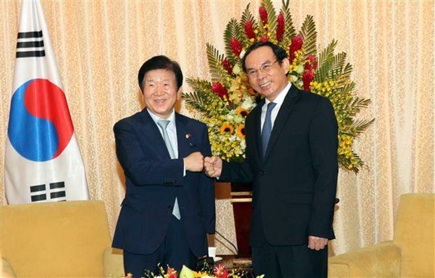 Ho Chi Minh-Ville accueille le president de l’AN sud-coreenne hinh anh 1