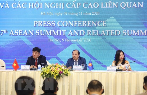 Conference de presse sur le 37e Sommet de l'ASEAN et les reunions connexes hinh anh 1