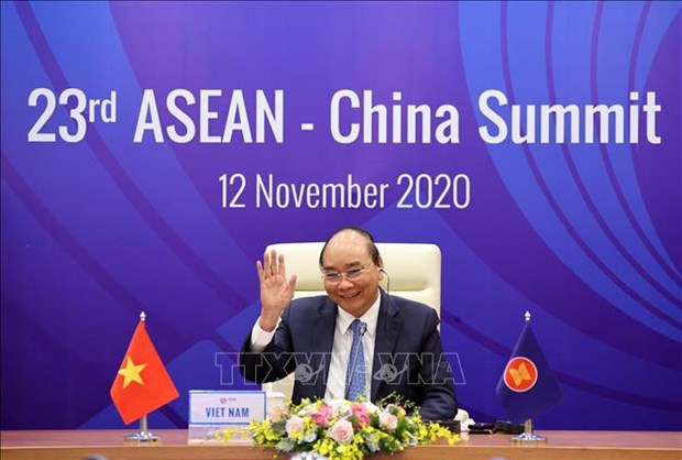 ASEAN 2020: le 23e sommet ASEAN-Chine hinh anh 1