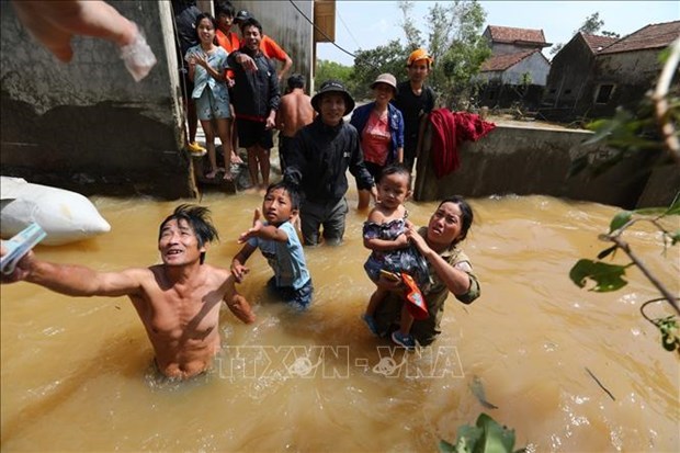 L'UNICEF soutient les enfants malnutris dans les localites touchees par les inondations hinh anh 1