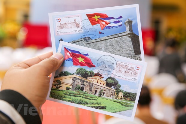 Emission de timbres communs Cuba-Vietnam hinh anh 1