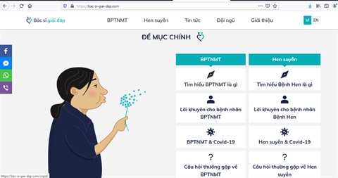 Une initiative franco-vietnamienne pour aider les malades a mieux respirer hinh anh 2