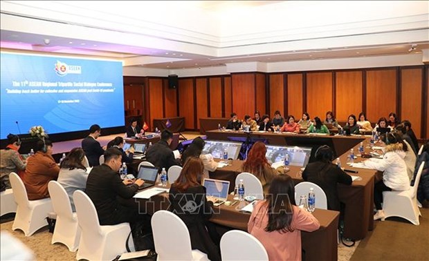 La 11e Conference regionale tripartite sur le dialogue social de l'ASEAN hinh anh 1