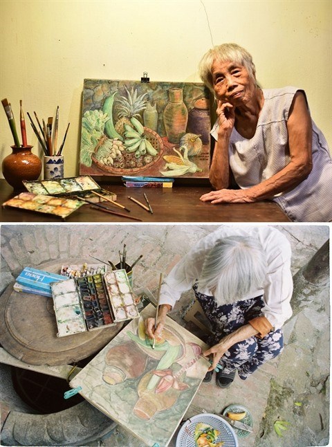 Mong Bich : "Peindre, c’est aussi un moyen de me reposer" hinh anh 1