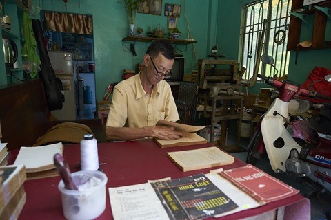 Vo Van Rang, le dernier relieur de livres anciens a Ho Chi Minh-Ville hinh anh 1