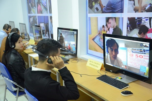 Un salon de l’emploi vietnamo-japonais se tient en ligne hinh anh 1