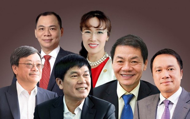 Six Vietnamiens dans le classement Forbes des Milliardaires hinh anh 1