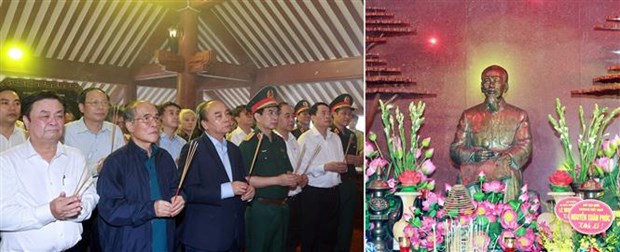 Le president Nguyen Xuan Phuc a une ceremonie de plantation d’arbres a Hanoi hinh anh 2