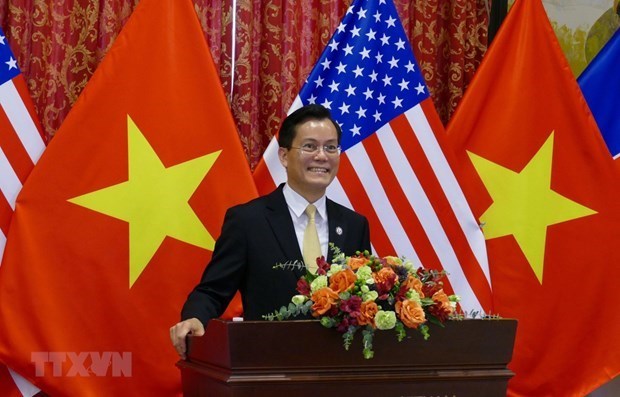 Echange en ligne entre des responsables vietnamien et americain hinh anh 1