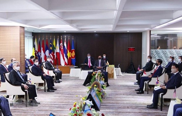 La reunion des dirigeants de l'ASEAN publie la Declaration presidentielle hinh anh 1
