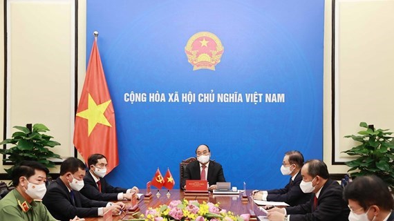 Vietnam-Chine : conversation telephonique Nguyen Xuan Phuc-Xi Jinping hinh anh 1