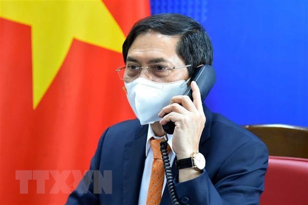 Vietnam-Allemagne : Conversation telephonique entre les ministres des Affaires etrangeres hinh anh 1