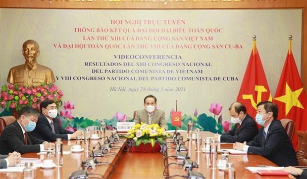 Informer Cuba et la Russie des resultats du 13e Congres national du Parti communiste du Vietnam hinh anh 2