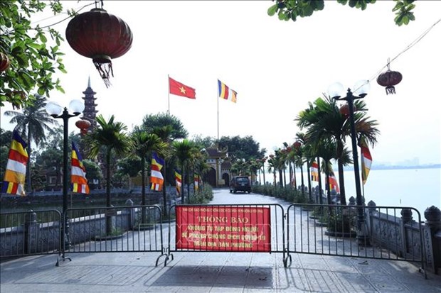 Covid-19: Hanoi suspend les activites religieuses jusqu’a nouvel ordre hinh anh 1