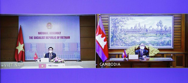 Le Vietnam et le Cambodge cultivent leur amitie traditionnelle et leur cooperation integrale hinh anh 2