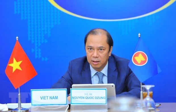 Le Vietnam exhorte a realiser le Cadre de relance global de l’ASEAN hinh anh 1