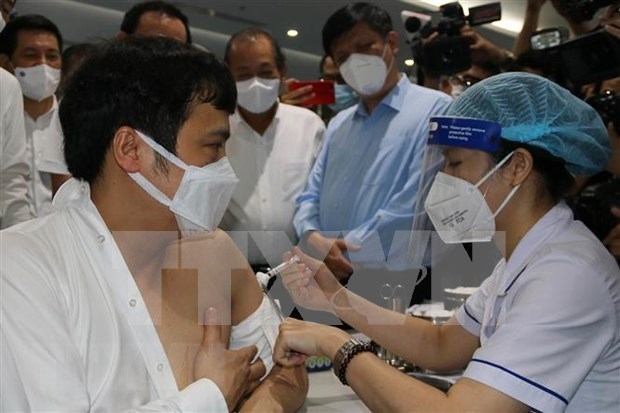 Ho Chi Minh-Ville entame sa plus grande campagne de vaccination anti-Covid-19 hinh anh 2