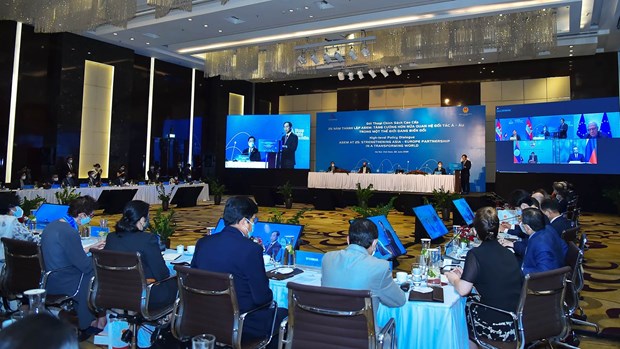 Dialogue politique de haut niveau de l'ASEM hinh anh 3