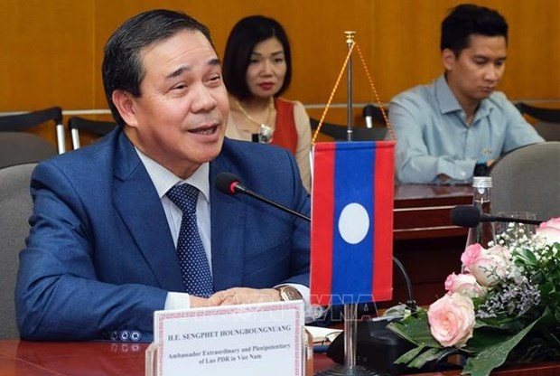 La visite du secretaire general et president lao Thongloun Sisoulith reaffirme les liens bilateraux hinh anh 1