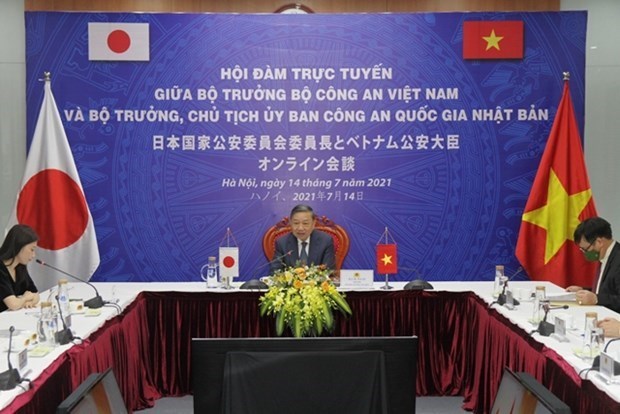 Le Vietnam et le Japon renforcent leurs liens en matiere de securite publique hinh anh 1