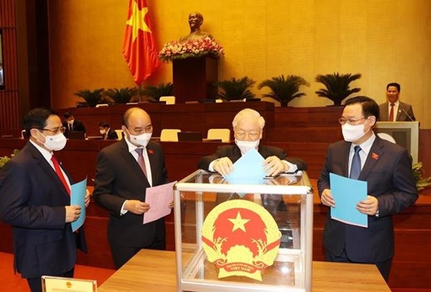 L’Assemblee nationale approuve la renomination de quatre vice-Premiers ministres hinh anh 1