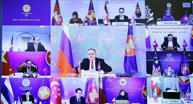 Reunion des ministres des Affaires etrangeres ASEAN-Russie hinh anh 1
