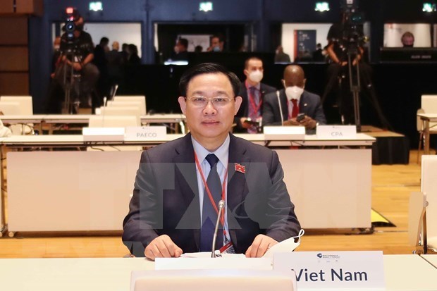 Le president de l’Assemblee nationale du Vietnam s’adresse a la WCSP5 hinh anh 1