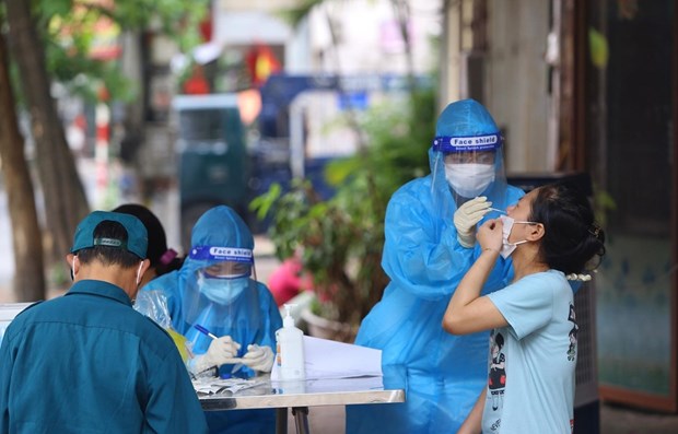 COVID-19 : Hanoi confirme 8 nouveaux cas dans le bilan actualise a midi hinh anh 1