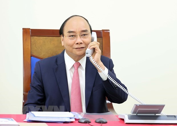 Vietnam-Russie : les deux presidents auront une conversation telephonique hinh anh 1