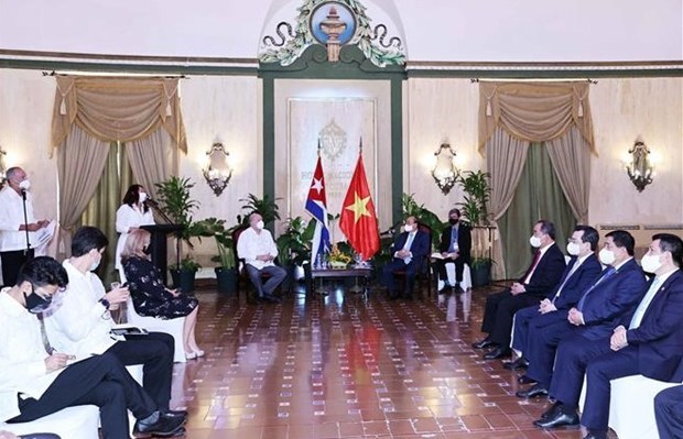 Le Vietnam et Cuba promeuvent leur cooperation a travers le Comite intergouvernemental hinh anh 1