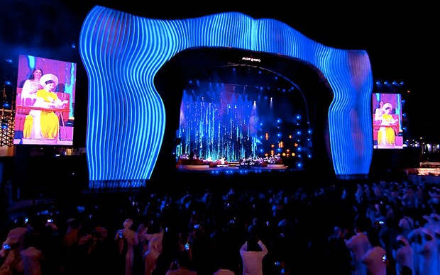 La monocorde vietnamienne au diapason de la musique arabe a l’Expo 2020 de Dubai hinh anh 2