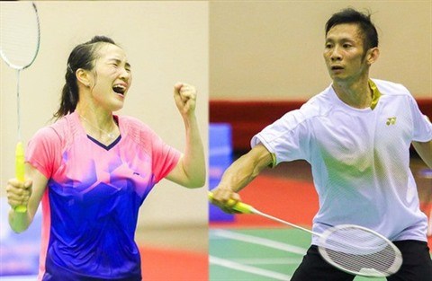 Badminton : trois as du volant vietnamien en piste en Espagne hinh anh 1