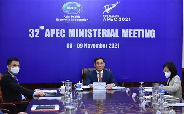 Les ministres de l’APEC ont adopte deux declarations et deux annexes hinh anh 1