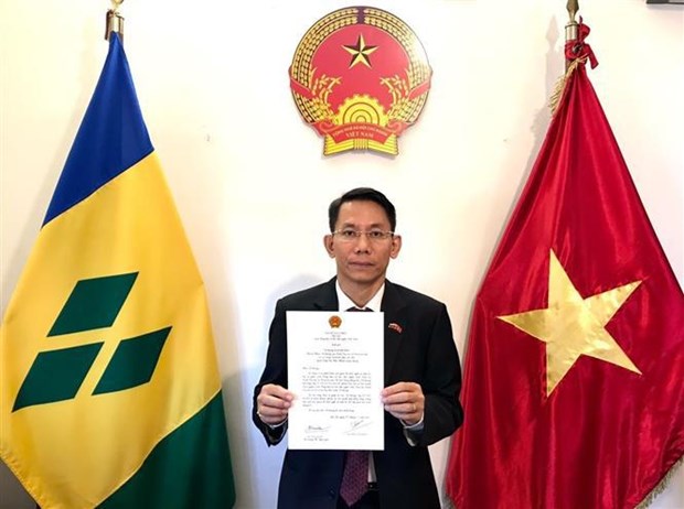 Le Vietnam affirme la promotion des relations bilaterales avec Saint-Vincent-et-les Grenadines hinh anh 1