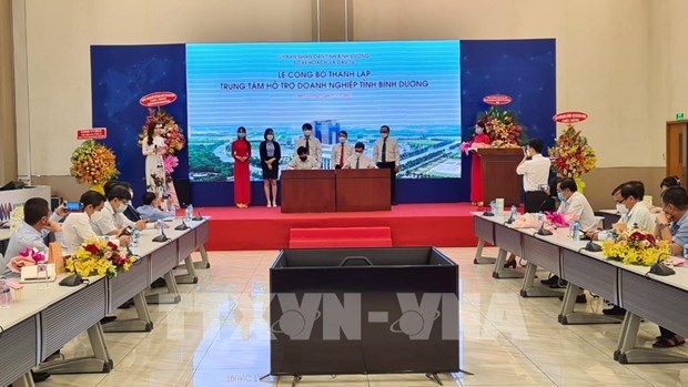 La province de Binh Duong cree un centre de soutien aux entreprises hinh anh 1