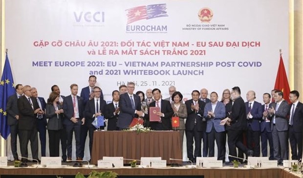 Partenariat Vietnam-Union europeenne a l’ere post-Covid-19 hinh anh 2