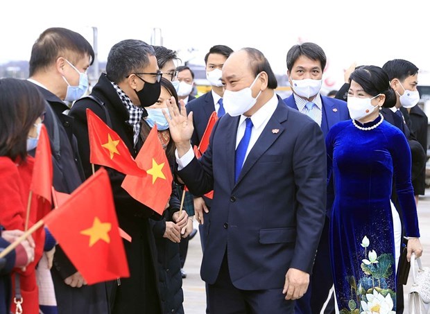 Le president Nguyen Xuan Phuc termine sa visite officielle en Suisse hinh anh 1