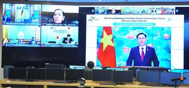 APPF-29 : Renforcer la cooperation parlementaire vers une Asie-Pacifique innovante et prospere hinh anh 1