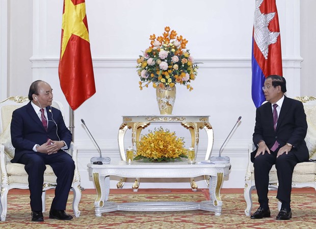 Promouvoir le developpement integral, substantiel et efficace des relations Vietnam - Cambodge hinh anh 1